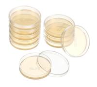 JECOMPRIS Petri Dishes with Nutrient Agar 7cm - Pack of 10 Sterilized for Scientific Experiments and Growing Microorganisms in the Laboratory, Easy to Use for Kids and Adults