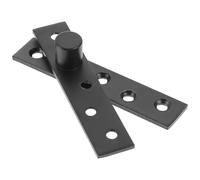 JECOMPRIS Pivot Door Hardware Rotating Hidden Hinge Stainless Steel for Garage Doors 360 Degree Rotation Sturdy Design