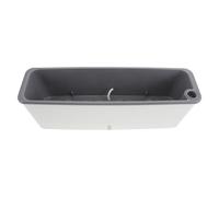 JECOMPRIS Planter Box Userfriendly and Multifunctional Design with Water Storage Plastic Rectangular for Growing Vegetables and Flowers on Windowsills, for Gardening Beginners and Home
