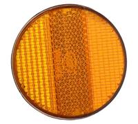 JECOMPRIS Plastic Reflector for Electric Bikes and Motorcycles with High Reflectivity, Thread Diameter 6mm, Suitable for Rear Mudguard Brake Warning Light, Sturdy and Practical Safety