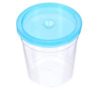 JECOMPRIS Plastic Reptile Feeding Box for Reptiles and Betta Fish with Escape Prevention and Water Feeding Features, Suitable for Breeding and Observation Random Color