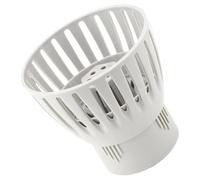 JECOMPRIS Pond Drainage Outlet Leaves Skimmer Fish Tank Filter Accessory Garbage Collection Cover, Multifunctional Pvc Filter for Effective Water Surface Cleaning in Outdoor Fish Ponds