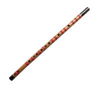 JECOMPRIS Portable Wooden Flute with Precise Tone Holes in C Key for Beginners and Students, Traditional Chinese Flute for Learning and Practice