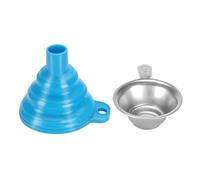 JECOMPRIS Silicone Metal Funnel Set Printing Filament Filters for Sla Dlp Uv Photocuring Resin Transferring Funnel Random Color