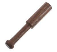 JECOMPRIS Singing Bowl Gong Stick Black Walnut Wood Copper Chime for Meditation and Yoga, Comfortable Handle, Solid Wood Mallet for Tibetan Bowls