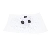 JECOMPRIS Soccer Prank Decal 3D Broken Glass Sticker for Car Windows Sturdy Vinyl Suitable for Vehicle Types Outdoor Use