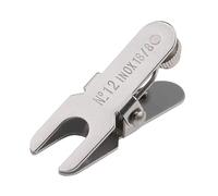 JECOMPRIS Stainless Steel Spherical Joint Clamp Screw Locking Nut Secure O-Ring Clip for Laboratory Glassware Heavy Duty Metal Laboratory Supplies