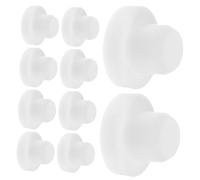 JECOMPRIS Sturdy Reusable Silicone Set 0.47 Size Salt Pepper Stoppers for Bottles Jars Wine Bottles