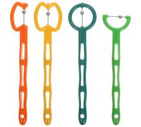 JECOMPRIS Tongue Trainer Oral Muscle Trainer 4pcs Plastic Exercise Practice Set for Preventing Oral Issues and Speech Communication