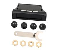 JECOMPRIS Tpms Tire Pressure Monitor System with Solar Power External Sensor Tire Pressure Monitoring for Cars and Suvs with Color Screen Random Style