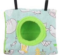 JECOMPRIS Waterproof Hanging Parrot Hammock Nest Made of Sturdy Cotton with Supple Design, Comfortable Household Bird Nest Suitable for Lark and Canary in House Or Stairs