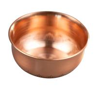 JECOMPRIS Wear-Resistant Copper Temple Cup for Buddhist Offerings Practical Retro Metal Water Vessel for Home Zen Rooms and Temple Decor Single Lotus Design