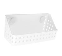 JECOMPRIS White Plastic Rabbit Hay Feeder for Rabbits and Hamsters Sturdy Abs and Pp Material Space-saving Design with Convenient Cleaning Feature for Pet Owners