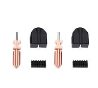 Jectse 0.4mm Hotend Kit Replacement for 3D Printer, Quick Swap Hotend Nozzle Detachable, Nozzle Kit with Silicone Sleeve Brush