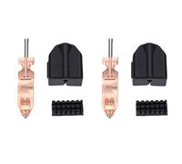 Jectse 0.6mm Hotend Nozzle, Leakproof All Metal Hotend Replacement with 3 Silicone Socks Nozzle Brushes for FDM Printer