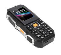 Jectse 1.8Inch Mini Smartphone, 2G Senior Unlocked Mobile Phone with 3D Large Buttons, One Touch Dialing, External Radio, Dual SIM Card, 5800mAh Battery for The Elderly Younger (Black)