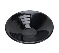 Jectse 10 Inch Black Gold Panning Pan, Gold Pan for Prospecting, with 90° Female Thread Design, for Gold, Columbite, Tin, and More