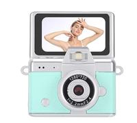 Jectse 1080P Digital Camera, 48MP Anti Shake Point and Shoot Camera with 1.47'' 180° Flip Screen, Compact Small Travel with Flash Light for Kids Teens Students Boy Girl (Green)