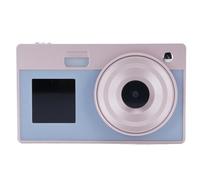 Jectse 1080P Digital Camera, Small Portable Digital Video Camera 2.8 Inch IPS Main Screen 16X Zoom for Photography (Pink)