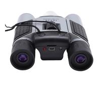 Jectse 10x25 High Powered Binoculars for Adults, Water Proof 10X Compact Binoculars with 32GB Storage Card, for Bird Watching Camping Travel Cruise Hiking Sports