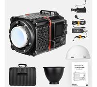 Jectse 150W COB RGB LED Video Light with 2.4G APP Remote Control, 2000K-10000K + G/M + Full-Color RGB, Photography Lighting, 13.2 X 9.9 X .6cm (5. 3. 3.8in) (GB Plug)