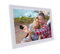 Jectse 18.5 Inch Smart Digital Calendar Family Organizer Touchscreen WiFi Digital Photo Frame with AI Portrait Restoration for Home Schedule Management (GB Plug)