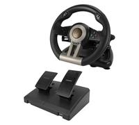 Jectse 180 Degree PC Racing Wheel,with Manual Shifting Design, Wide Game Compatibility, Intelligent Vibration Adjustment, User Friendly, for
