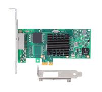 Jectse 1G Gigabit Network Card PCIe 2.0 X1 Ethernet Adapter with Dual RJ45 Ports Support for I340 T2 Controller Windows Server Desktop