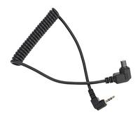 Jectse 2.5mm C3 Camera Shutter Release Cable Remote Control Cord for DSLR with Spiral Coiled Design and Stable Connection