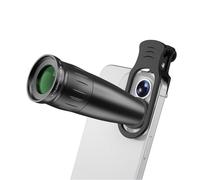 Jectse 25X Telephoto Lens, HD Multi Coating 22mm Lens with Tripod for Smartphones, Dual Mode Zoom for Wildlife Sports Concerts