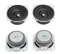 Jectse 2PCS 2inch 4Ω 3W Bluetooth Speakers, Full Range Loudspeaker with Powerful Bass, Mini Speaker for DIY Projects, Portable Speaker for Indoor Outdoor