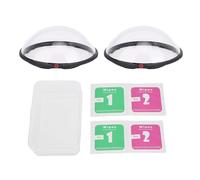 Jectse 2PCS Lens Guards for 360 X5, Optical Glass Lens Protective Cover, PC Anti Scratch Anti Fog Fingerprint Oil Water Proof Camera Guard for 360 X5 Accessorie