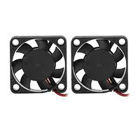 Jectse 2PCS Raspberry~Pi Fan Brushless Cooling Fan,Mini Heat Sink CPU Computer Cooler Cooling System, for Raspberry~Pi 4B / 3B+ / 3B / 2B(Cooler)
