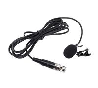 Jectse 3 Pin XLR Lavalier Microphone, Wired Unidirectional Capacitive Pickup Head Clip On Lapel Microphone
