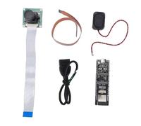 Jectse 32 Bit Dual Core MCU Development Board with Camera Module, WiFi 6 Bluetooth 5 BLE, 32MB Nor Flash PSRAM, for IoT AI Image Processing Projects