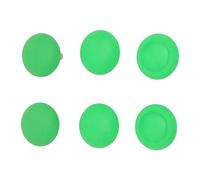 Jectse 3D Joystick Button Cover, Prevent Sliding Professional 3-Height 6 in 1 Thumb Grips for Controller (Green)