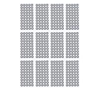 Jectse 3D Scanner Marker 600pcs Reflective 3D Scanning Marker, 3D Tracking Dot for Reverse Engineering Quality Control