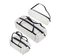 Jectse 3PCS Simulation Luggage Bag Decor Set, Mini Realistic Travel Bag Ornaments, Lightweight Design, Realistically Shaped Handles for 1:10 Scale Crawler Cars, (Grey)