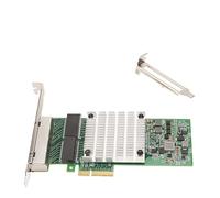 Jectse 4 Port Gigabit NIC for Intel I350 Chip, I350-T4 PCIE X 4 Network Interface Card 10/100/1000 Mbps, Quad RJ45 Ports Gigabit Ethernet Card PCI Express 2.1 5GT/s for Win for Linux