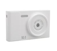 Jectse 48MP Front Rear Lens 8X Zooming Autofocus Digital Camera, 2.4 Inch TFT Screen Retro Camera for Travel, Gathering, Graduation with Multi Sticker Effects, Long Battery Life