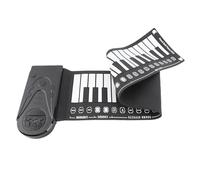 Jectse 49 Key Roll Up Piano, Portable Electronic Piano Keyboard, Foldable Roll Up Digital Music Pianos, with 16 Tones 10 Rhythms 16 Level Volume Control 32 Level Beat Control