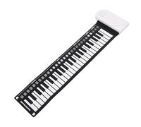 Jectse 49 Keys Roll Up Piano, Portable Rechargeable Electronic Hand Roll Piano With Speakers, 16 Tones, 10 Rhythms, 16 Level Volume Control, 32 Level Beat Control for Beginners