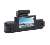 Jectse 4K Dash Cam, 3 Front 1 Rear 360 Degree Car Camera with 1440P 1080P Resolution WiFi App Control G Sensor Loop Recording, with Type C, for Vehicles Support 128GB Card