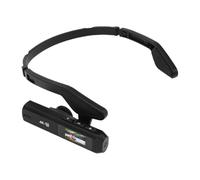 Jectse 4K Head Mounted Camera, 60fps Wearable Vlog Camera with EIS 6.0 Anti Shake Stabilization and 0.96 Inch Screen, for First Person View Sports and Daily Recording