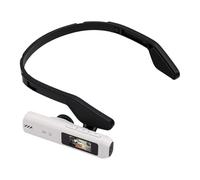 Jectse 4K Head Mounted Camera, 82MP Wearable Video Camera with 0.96 Inch Screen and 2 Axis Stabilization, for Cycling Outdoor Recording