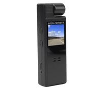 Jectse 4K WiFi Body Camera, 1080P UHD Night Vision Wearable Video Recorder with Back Clip, 180° Rotation Lens, Wide Angle Body Worn Camera with Motion Detection, Loop Recording