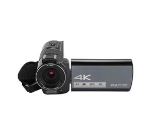 Jectse 4K WiFi Video Camera Camcorder, 3.5 Inch IPS Touchscreen Camera with Microphone, 30MP Anti Shake 30X Digital Zoom Vlogging Camera for Kids Teens Students Beginners