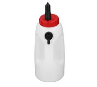 Jectse 4L Calf Milk Bottle, New Born Calf Milk Feeder with Handle Nipple, Farm Feeding Equipment for Calves