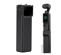 Jectse 5000mAh Battery Handle for 3 4 Action Camera, with Type C Port LED Display Power Grip Locking Mount, Extended Battery Grip for Action Camera