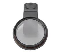 Jectse 52mm CPL Polarizing Lens Filter, Clip On Phone Camera Lens Filter Reduces Enhances Colors, with Sturdy Phone Clip for Most Smartphones
